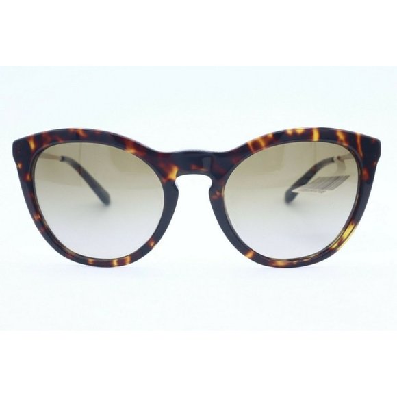 New Tory Burch TY 7137 1728/13 Tortoise Cat Eye Sunglasses Gray Lenses 54mm - Picture 2 of 7